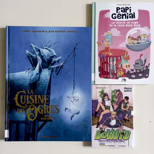 BD, manga et roman graphique jeunesse